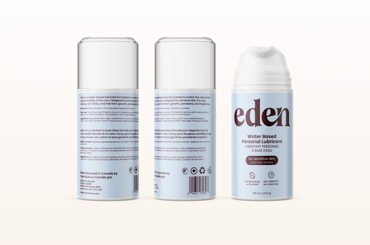 Water-Based Lubricant for Sensitive Skin | Eden for Women Water-Based Lubricant for Sensitive Skin | Eden for Women